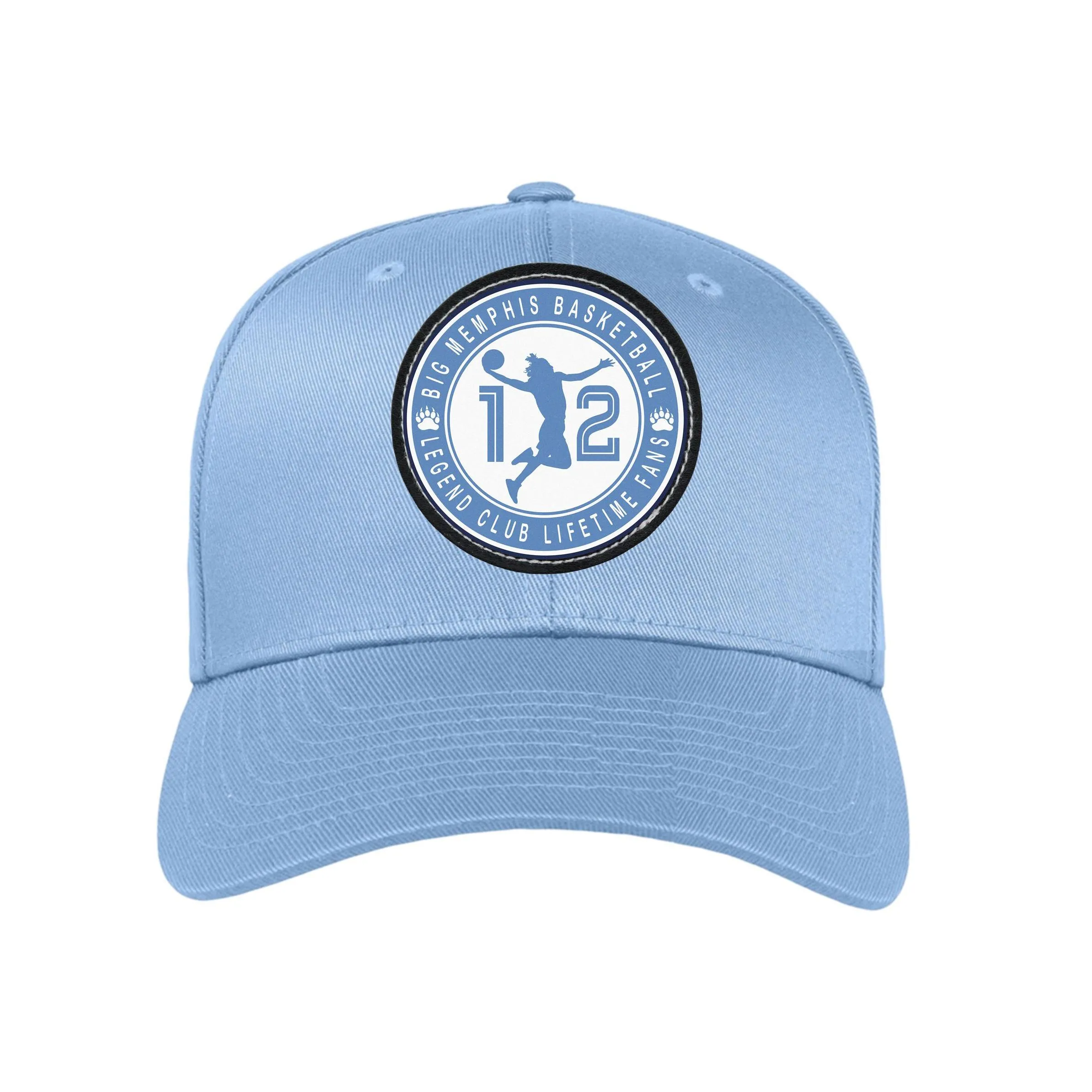 Unisex Memphis Basketball Baseball Cap Adjustable Versatile Premium Quality Classic Basketball Club 12 Legend Fans Hat