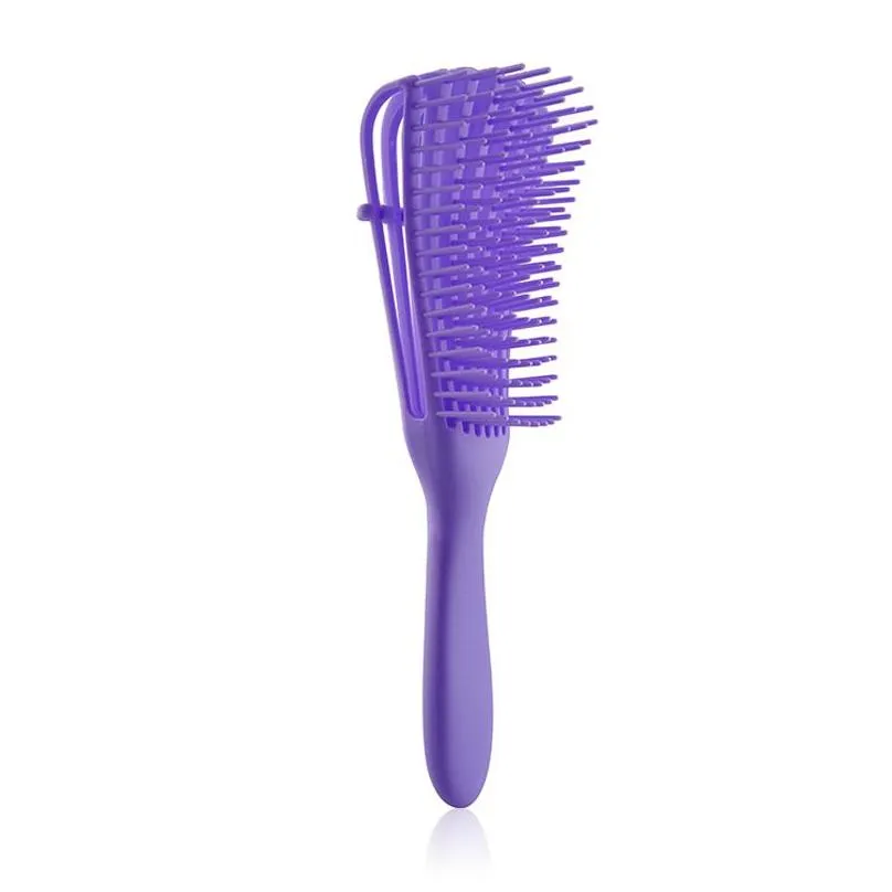 Hair Detangler Brush for Afro America/African Hair Textured 3a to 4c Kinky Hair, Detangling Brush for Natural Hair, Exfoliating Your Scalp for