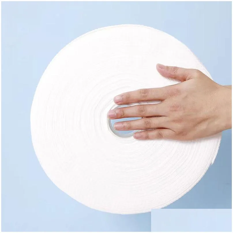 Disposable face towel large roll 600g beauty salon special thickened face towel pure cotton soft towel