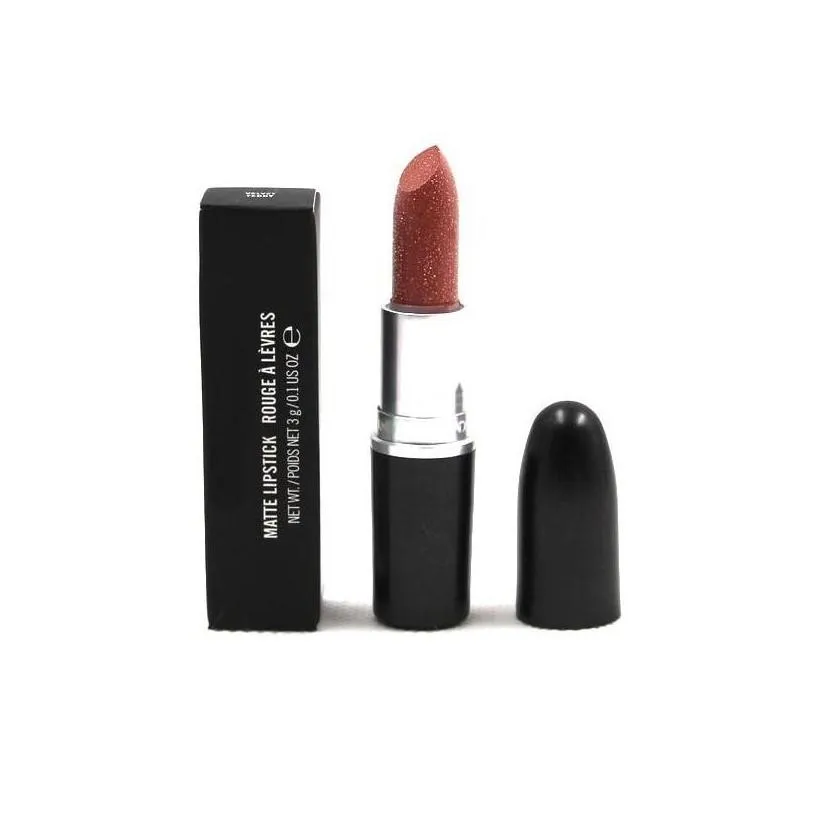 Lipstick 999 Rouge A Levre 3G Matte Frost Stain Nutritious Longlast Natural Coloris Makeup Quality Lipsticks Drop Delivery Health Be