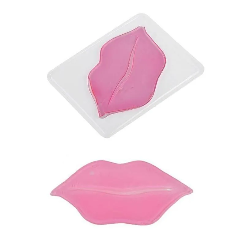 Lip Plumper Pilaten Crystal Collagen Mask Protein Women Replenishment Film Color Anti Cracking Drop Delivery Health Beauty Makeup Lip