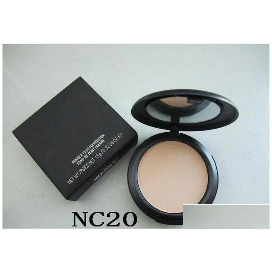 Face Powder Professional Makeup Fix Plus Foundation Fond De Teint Poudrs 15G Pressed Drop Delivery Health Beauty Dhnjz