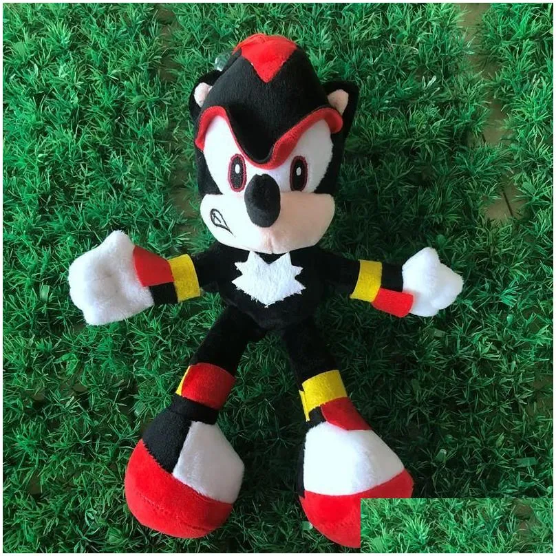 28cm NNew Arrival  Tails Knuckles Echidna Stuffed animals Plush Toys gift