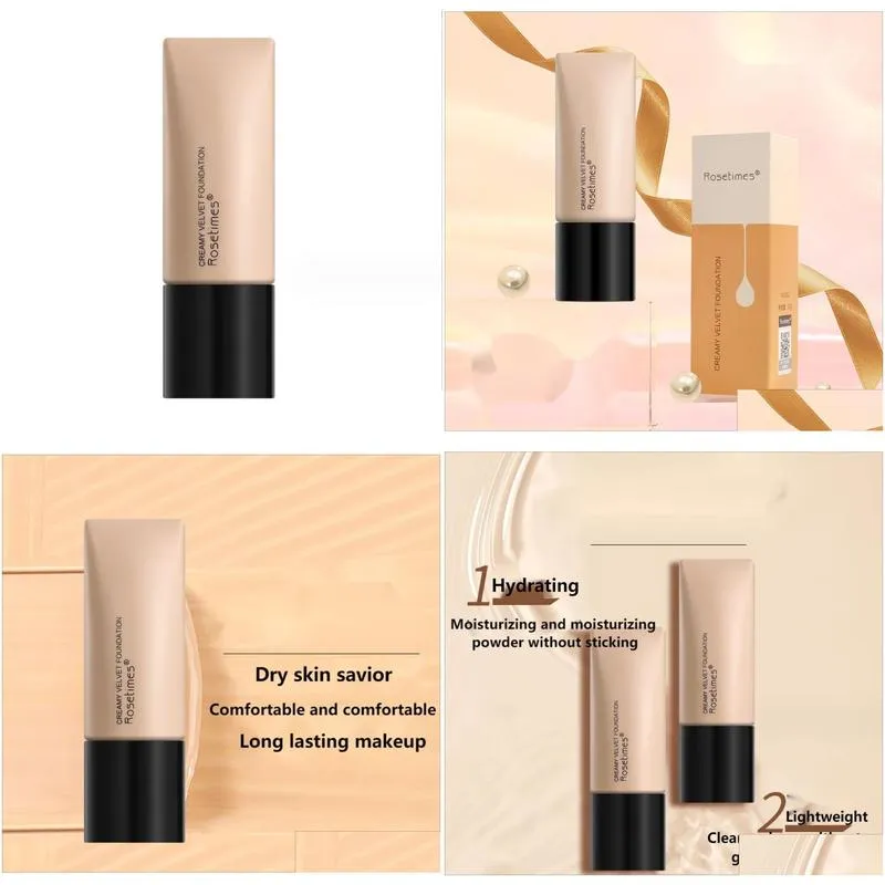 Concealer liquid foundation concealer Moisturizing Waterproof Sweat Free Powder Health Beauty