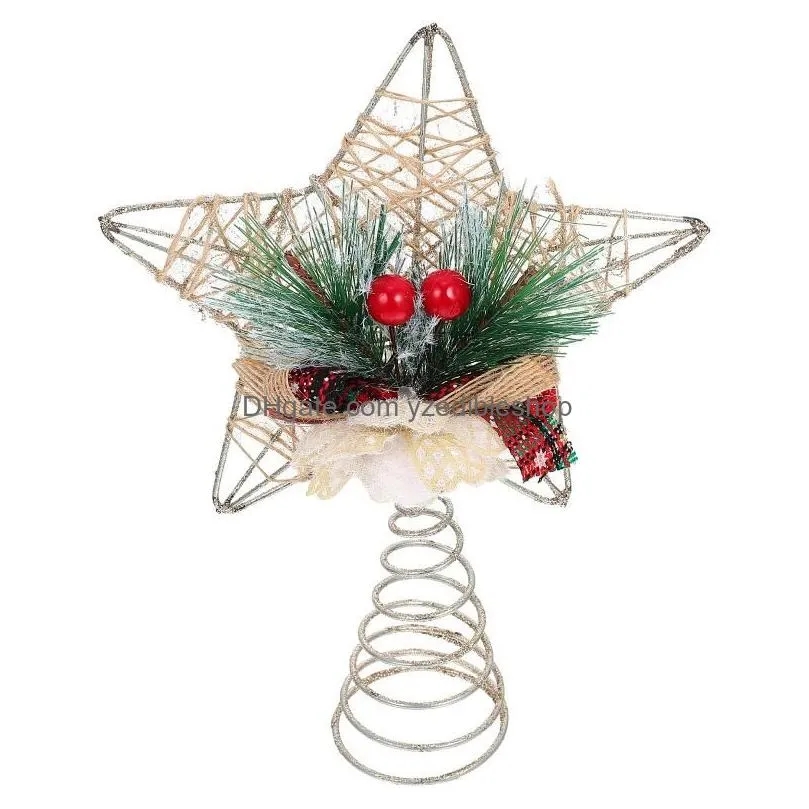 christmas decorations 1pc creative tree star decor topper ornament