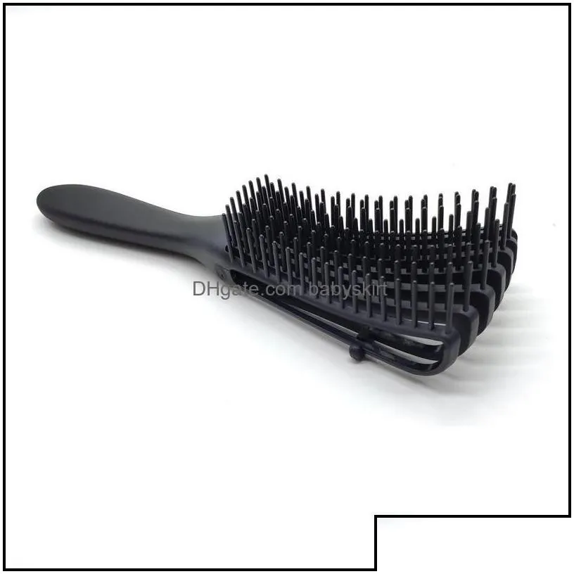 Hair Brushes Care Styling Tools Products Scalp Mas Comb Brush Women De Hairbrush Anti-Tie Knot Professional Octopus Type