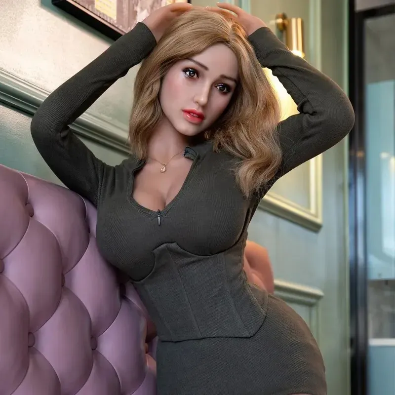 2023 SexDoll Men Shoes Full Body Blond Blue Eyes Real Big Boobs Ass Realistic Pussy Pussy Anal SexToys Silicone Male LoveDolls