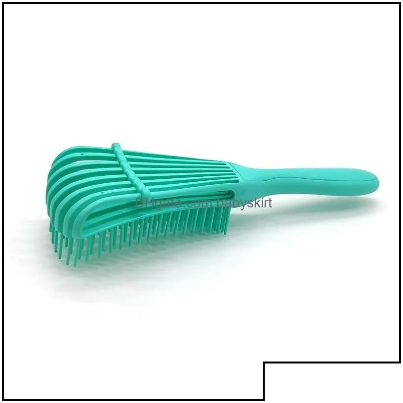 Hair Brushes Care Styling Tools Products Scalp Mas Comb Brush Women De Hairbrush Anti-Tie Knot Professional Octopus Type