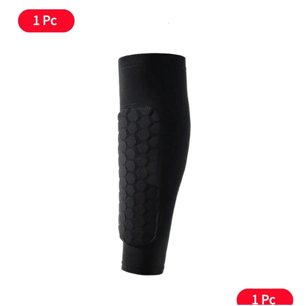 Protective Gear Soccer Shin Guards Outdoor Sport Honeycomb AntiCollision Pads Protection Leg Guard Socks Protector Sports Safety Gear