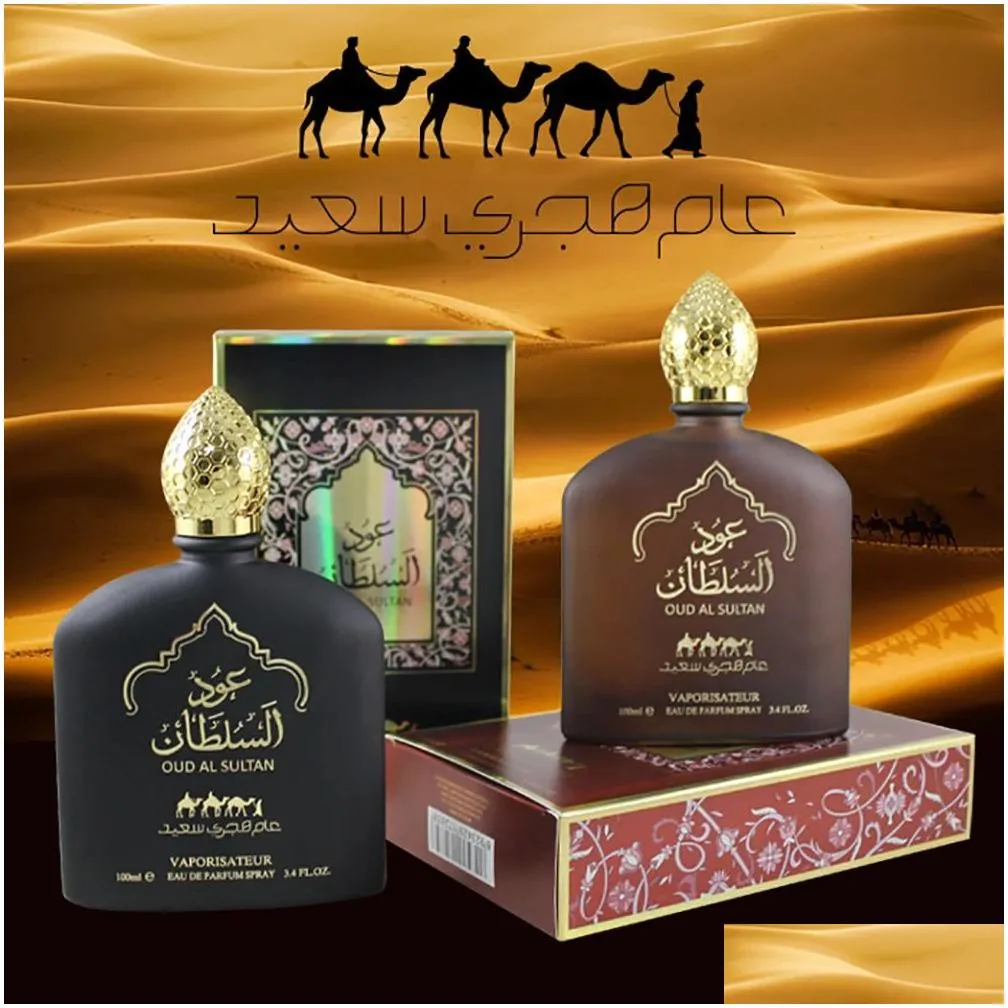 Luxury Brand Perfume Bottled Fragrance Eau Exotic Charm Body Splash 100ml Middle East Arab Woody Scent  For Deodoran