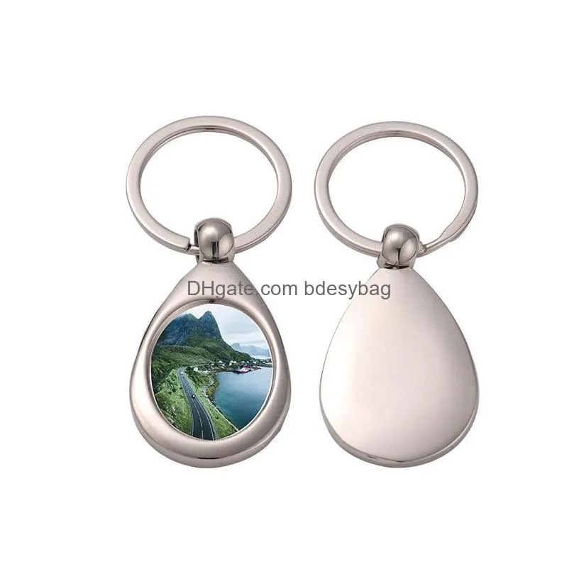 fashion keychains designer sublimation blank keychain heart round car key rings bottle opener keychains south american silver plated lovers diy keyrings