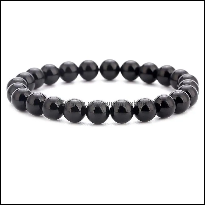 adjustable tiger eye stone beaded bracelet strands yoga lava essential oil diffuser bead braided bracelets bangle healing balance for men