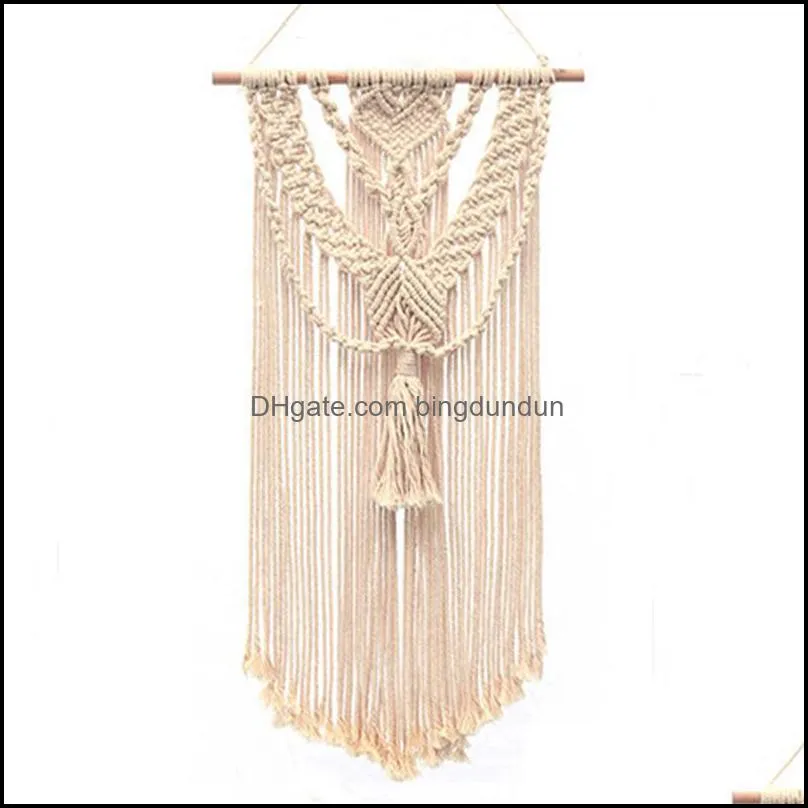 tapestries 20 styles ins style home tapestry bohemian handwoven wall hanging macrame boho decor