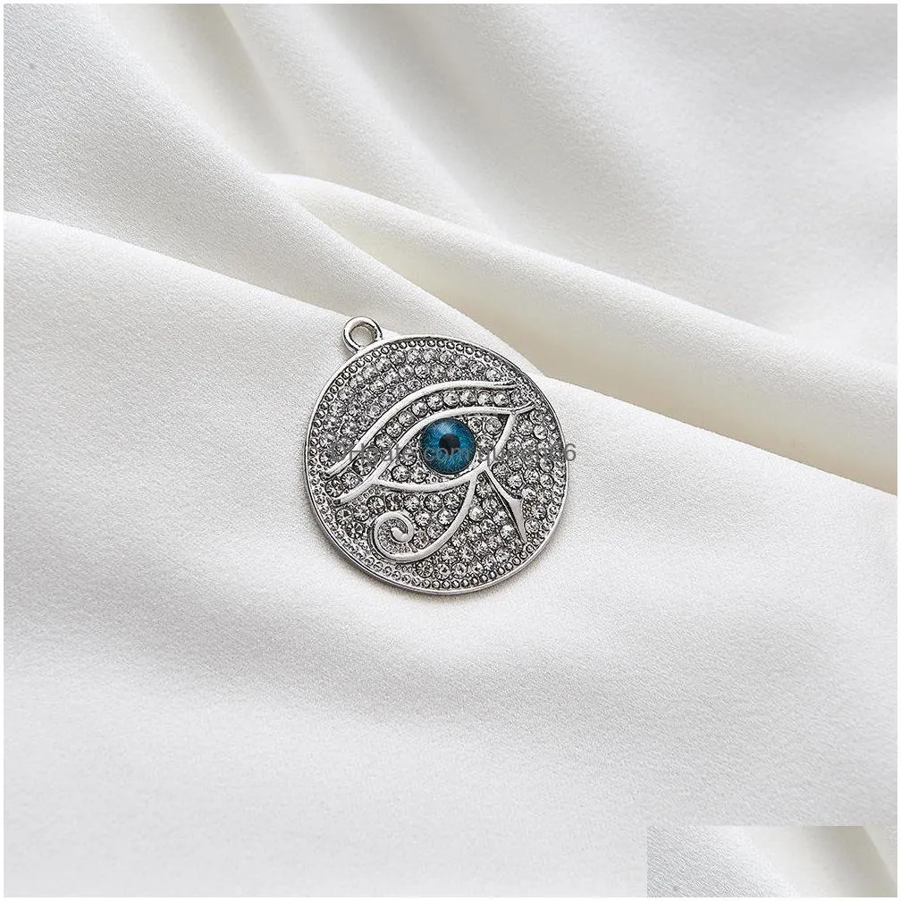 fashion jewelry horus eye pendant rhinstone eye pendant only