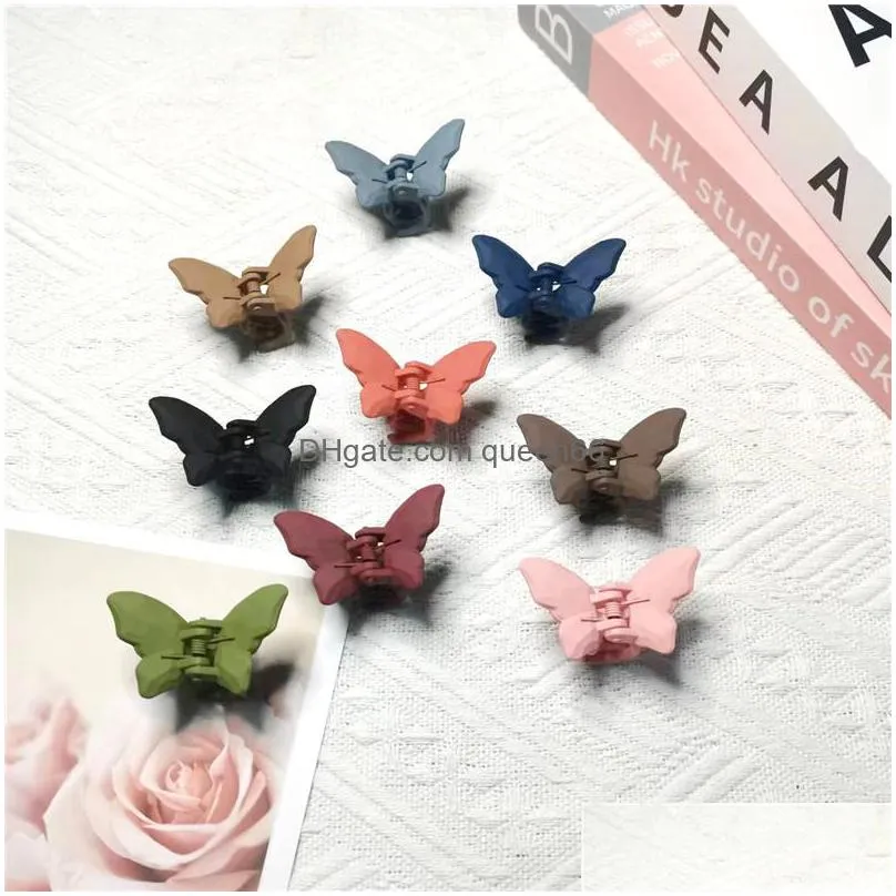 fashion jewelry grind arenaceous barrettes for womens resin hairpin hair clip bobby pin lady girl butterfly barrette hair