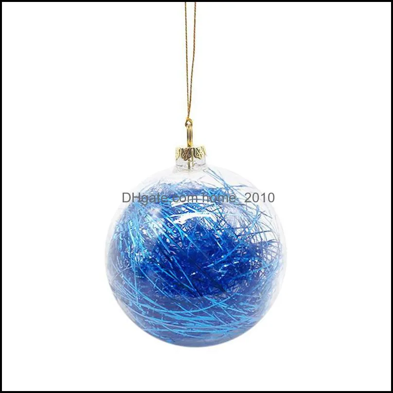 1pc christmas balls diy po frame tree ornaments xmas decorations hanging pendants year 2021 gift