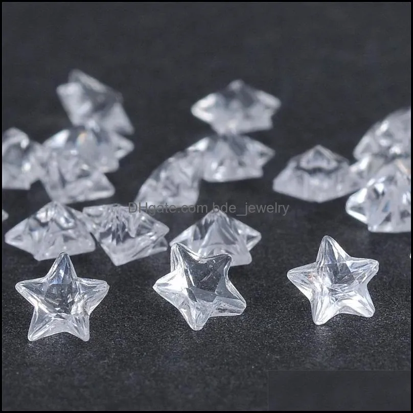crystal star floating locket charms mix color 4mm round glass 500pcs/lot c3