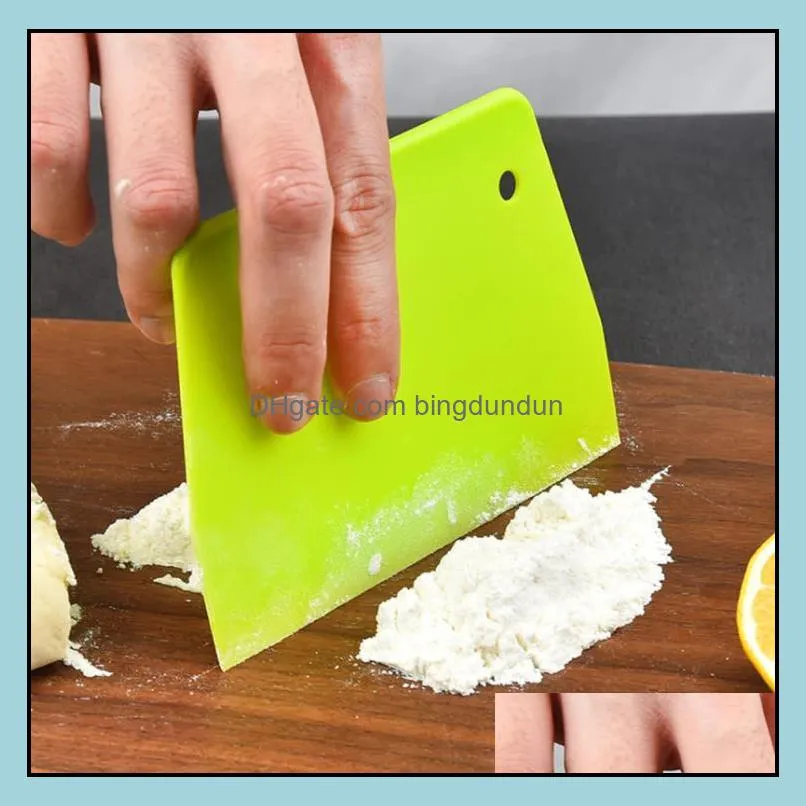 dough scraper cake cream diy pastry knife pastry baking tools kitchen accessories