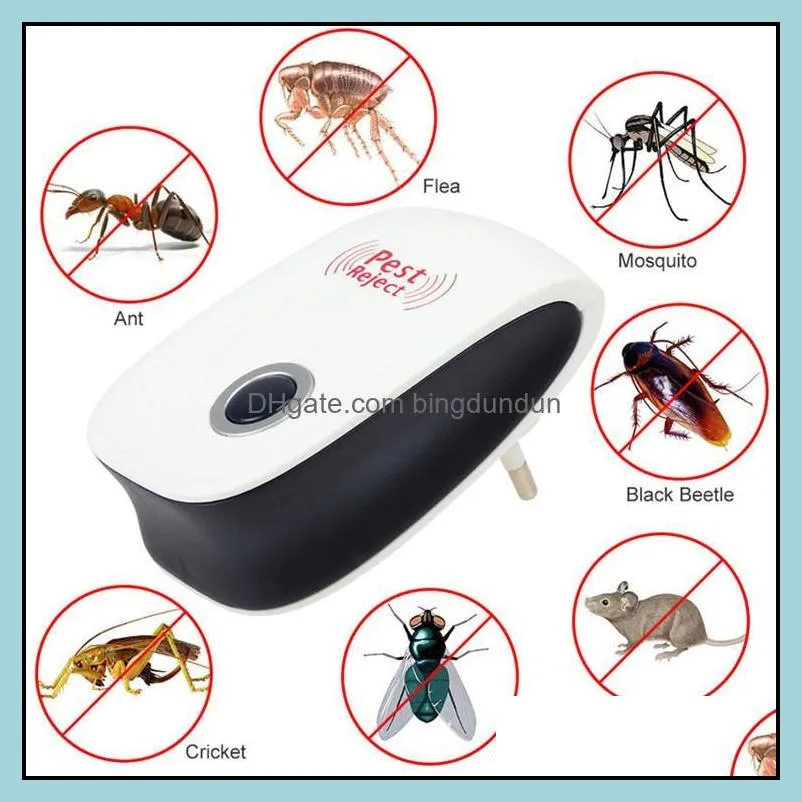 mosquito killer pest reject electronic ultrasonic pest repeller reject rat mouse cockroach repellent anti rodent bug reject house