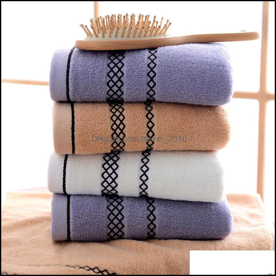 thicken cotton absorbent wash face towels custom logo 13.4x29.1inch cleaning face towel ecofriendly soft durable towels dh1187 t03