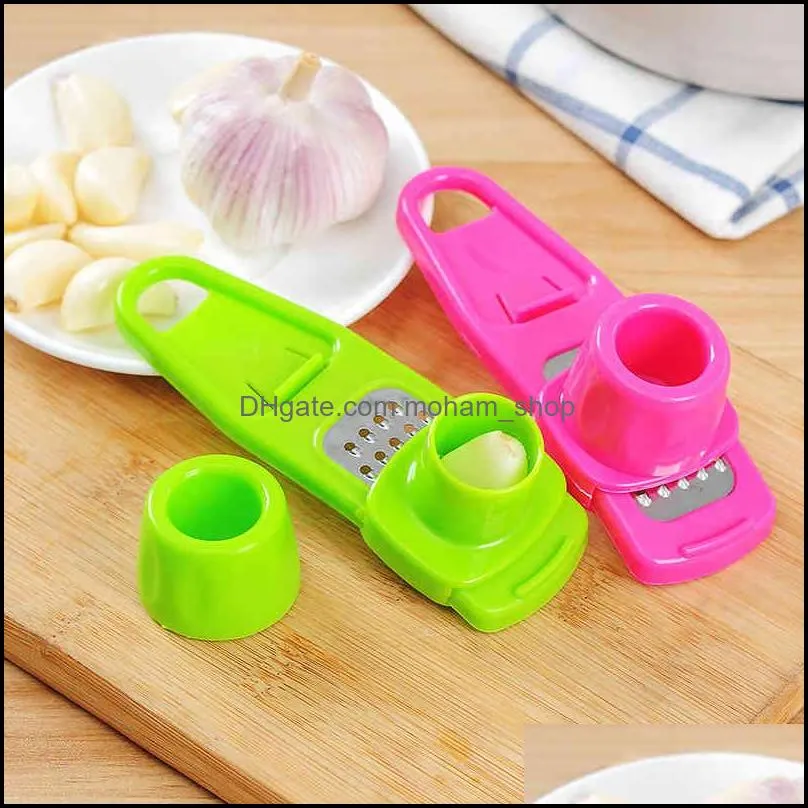 manual tools ginger garlic crusher press grinding grater cutter multi functional graters cutters garlics peeler home kitchen accessories tool