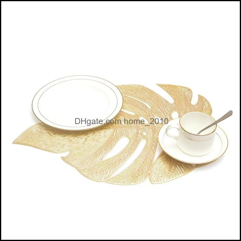 placemats for table set of 4 food grade pvc mat washable foldable nonslip waterproof party desktop decoration kitchen