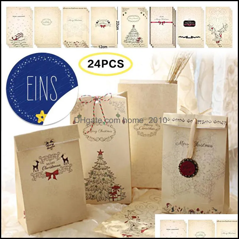 christmas favor bag sweet cake gift candy wrap paper boxes bags christmas party paper gift box birthday baby shower presents box dbc