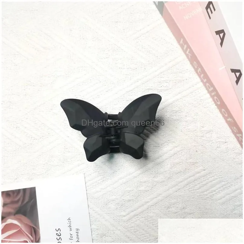 fashion jewelry grind arenaceous barrettes for womens resin hairpin hair clip bobby pin lady girl butterfly barrette hair