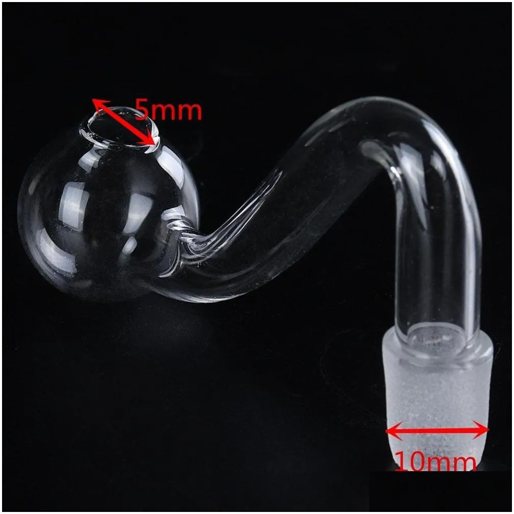 glass pipe glassl bowl 10mm male joint pyrex tobacco herb bowls hookah for smoking transparent thick clear durable smoking accessories wholesale nice
