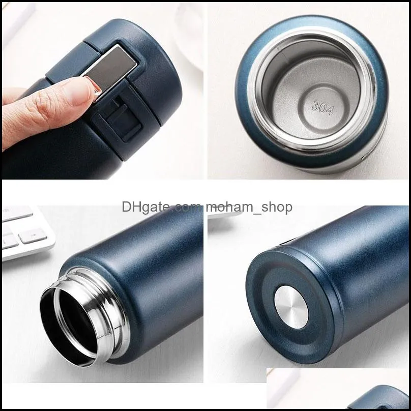 304 stainless steel vacuum flasks bounce cups portable car business water bottles 500ml fashion bounce cup botttle vtky2337