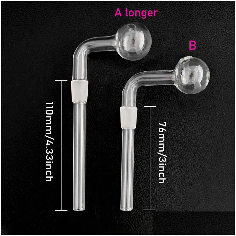 14mm male joint tobacco bowls oil burner pipes 1.2inch big ball thick glass bowl oil rig percolater bong tube transparent smoking accessories wholesale smoker