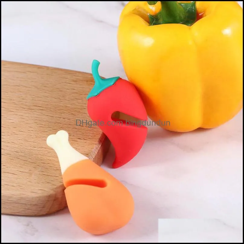 splashproof pot lid holder silicone heatresistant overflowproof plug lifter creative and durable special kitchen tool