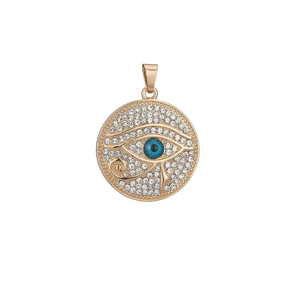 fashion jewelry horus eye pendant rhinstone eye pendant only