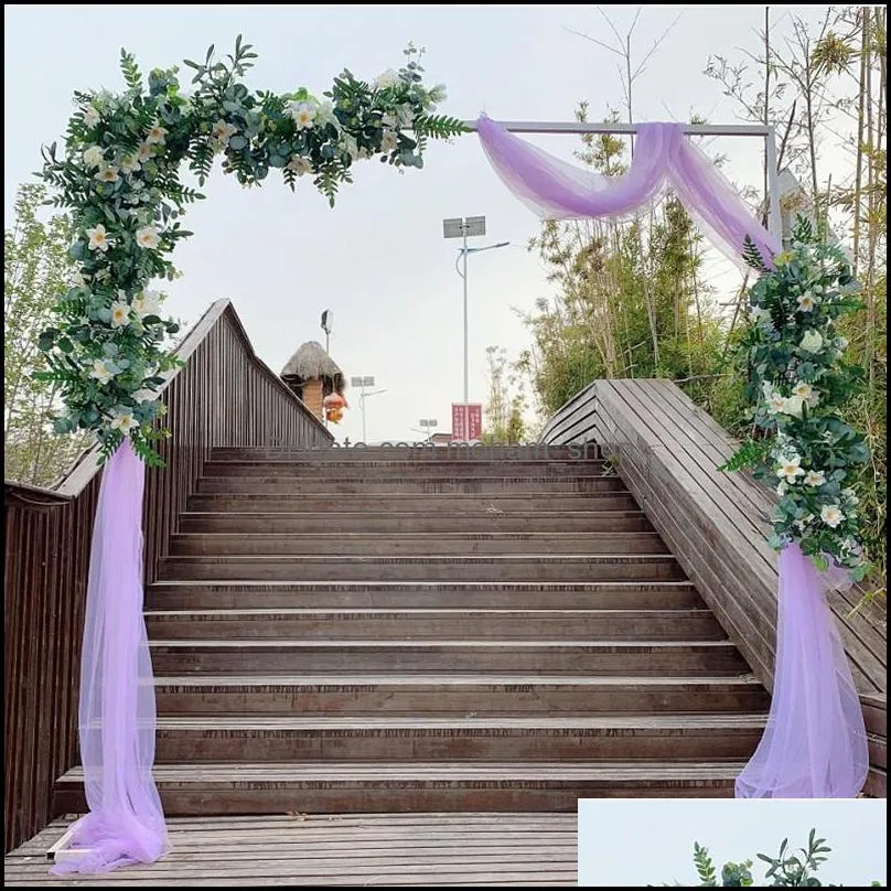 wedding props stage background frame decor flower balloon support square arch birthday backdrop stand
