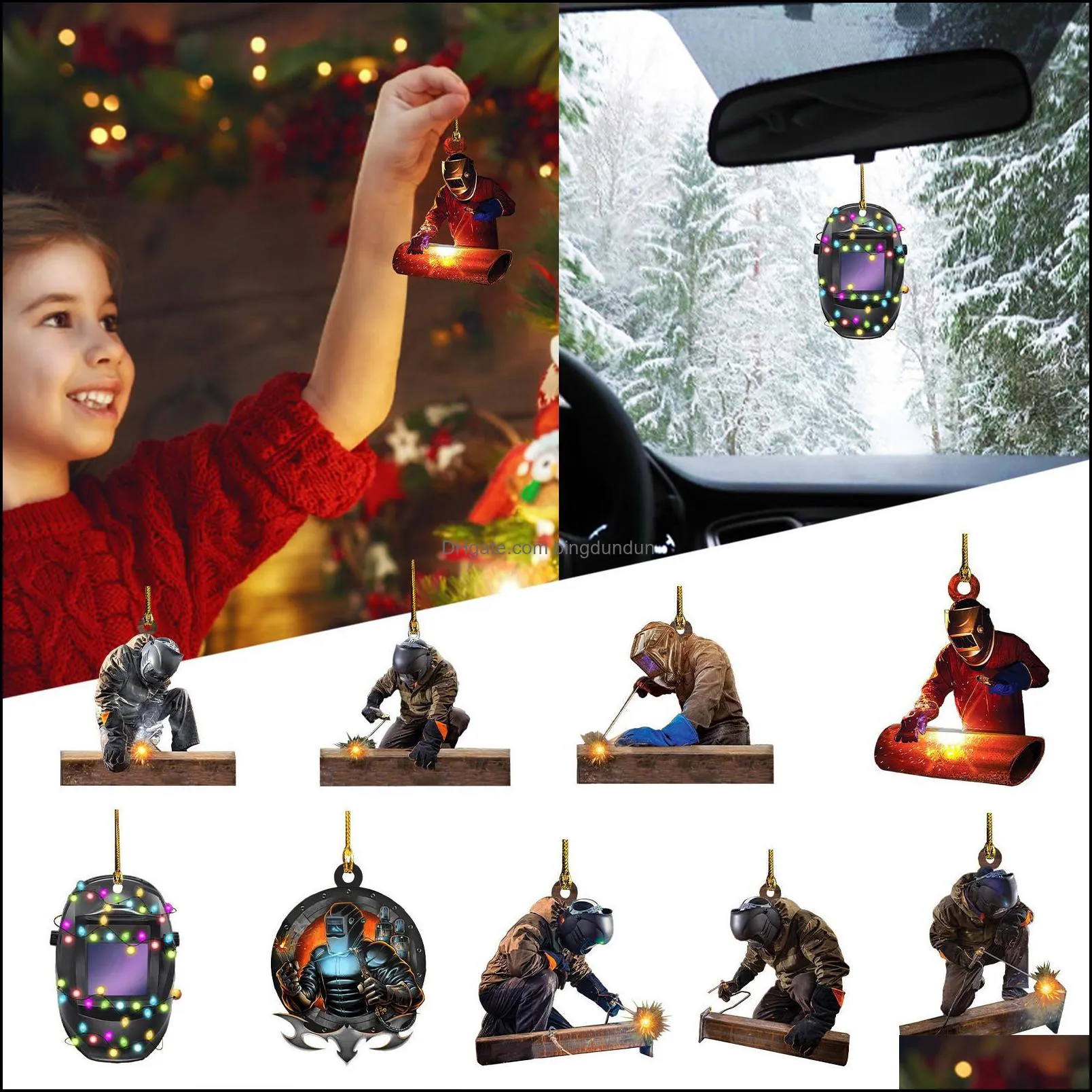 2022 christmas ornaments pendants new christmas tree pendant