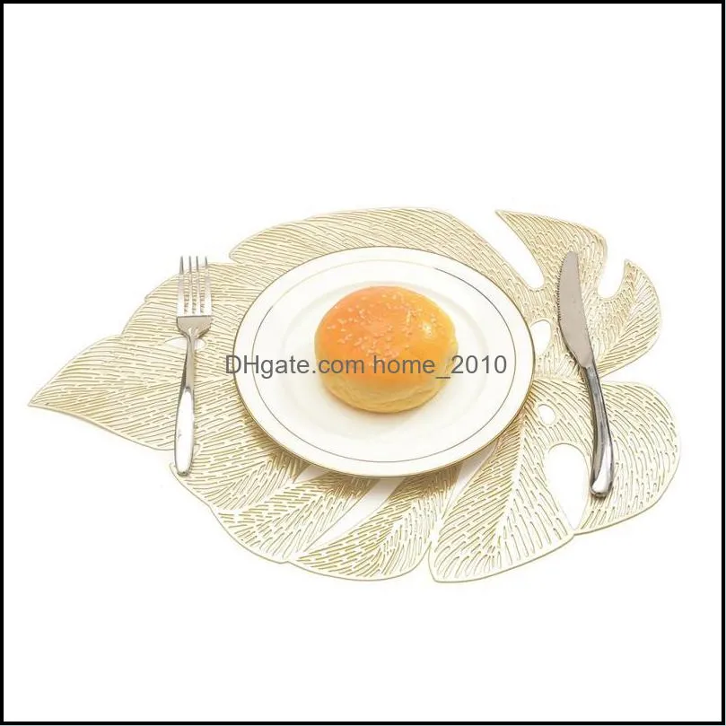 placemats for table set of 4 food grade pvc mat washable foldable nonslip waterproof party desktop decoration kitchen