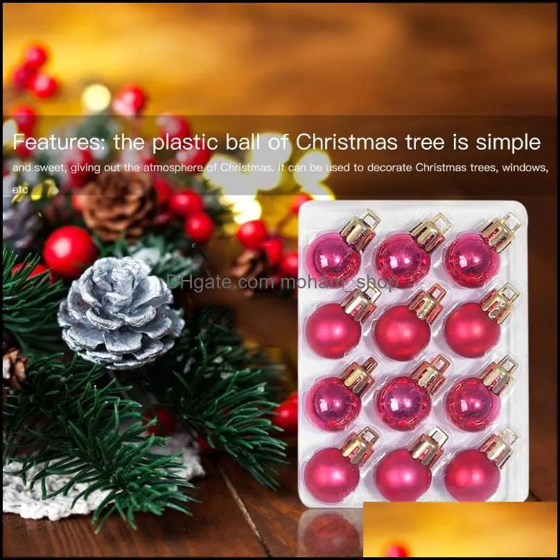 christmas tree hanging bauble home office window wall plastic ball ornament holiday decor