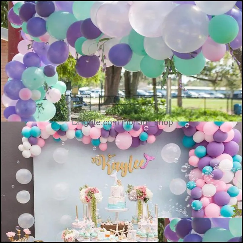 157pcs/set color balloon chain set balloons garland arch kit latex birthday decor wedding