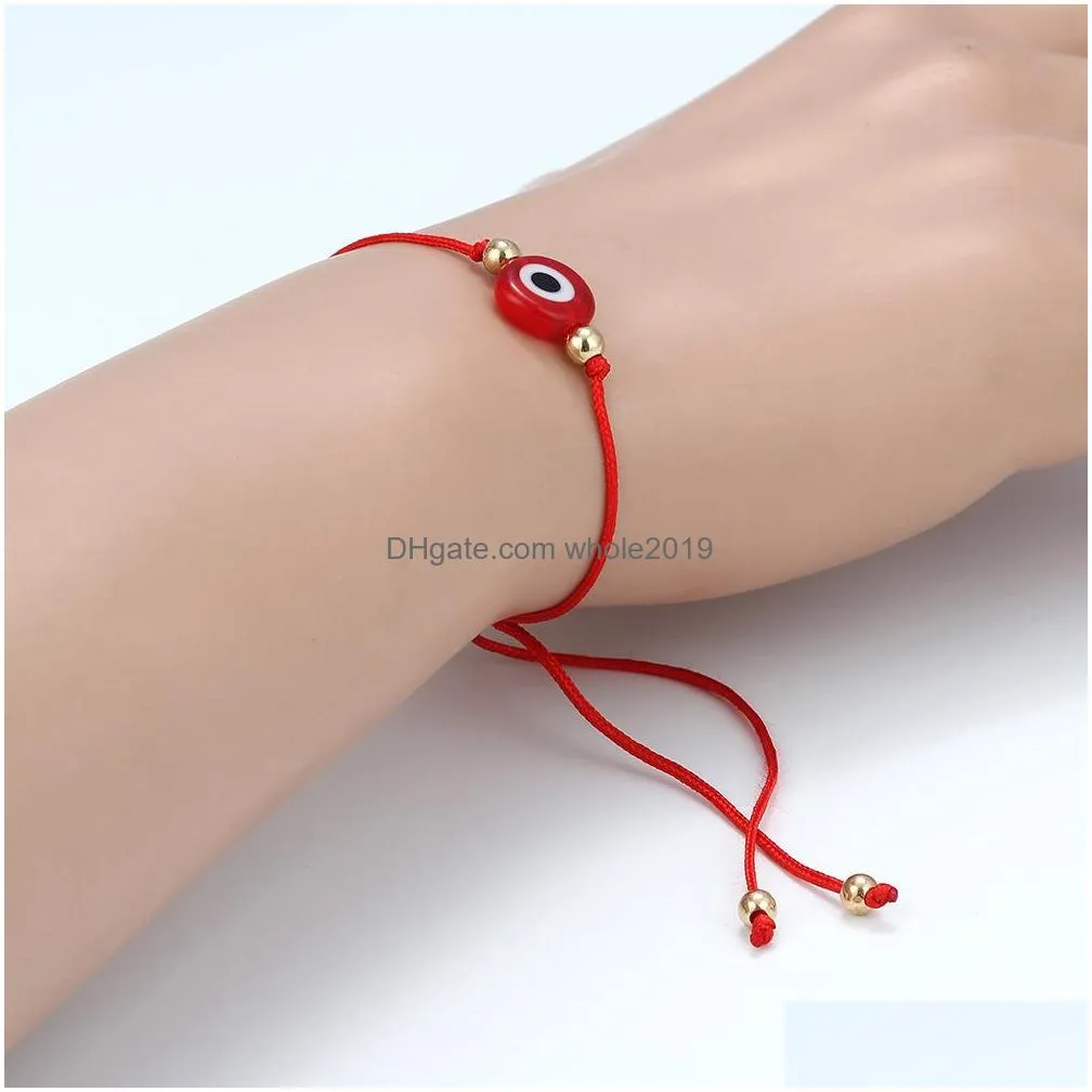 fashion jewelry turkish symbol evil eye bracelet handmade resin blue eyes bead bracelets