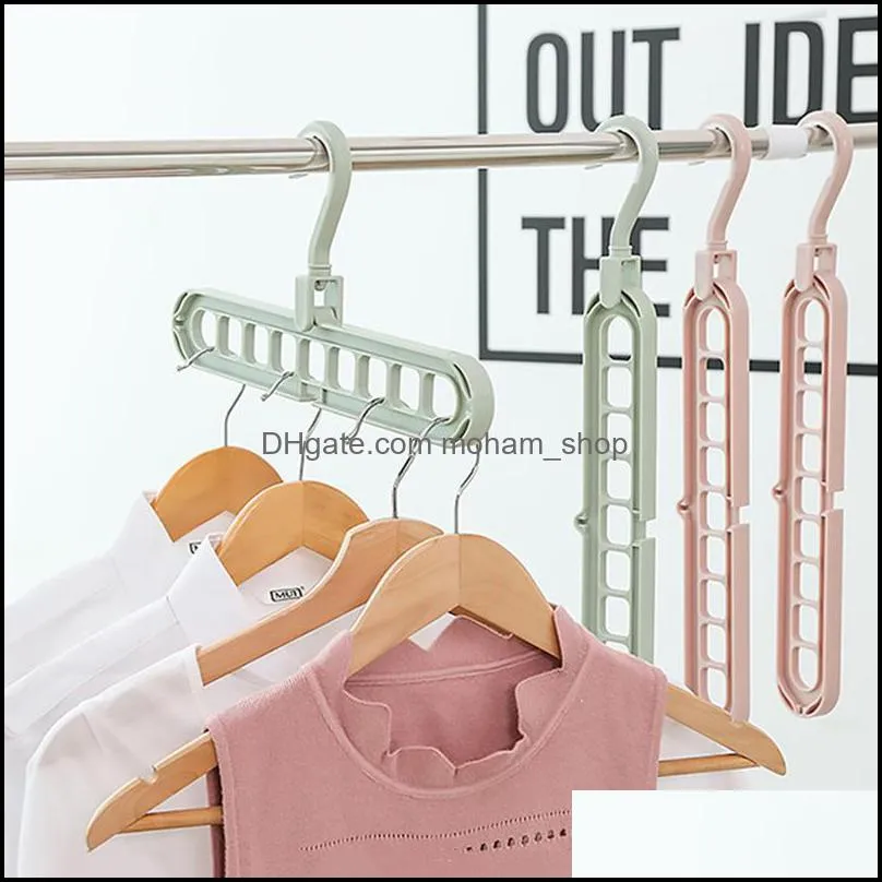 swivel magic multiport support hangers clothes drying rack multifunction plastic clothes rack drying hanger storage hangers vtky2097