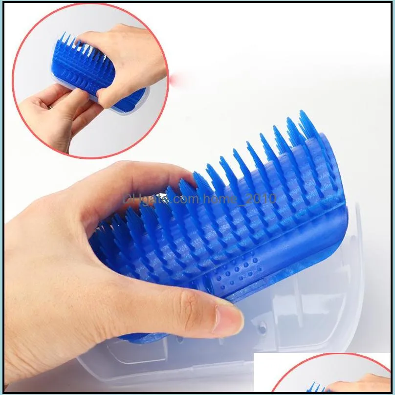 pet comb removable cat corner scratching rubbing brush pet hair removal massage comb pet grooming cleaning supplies