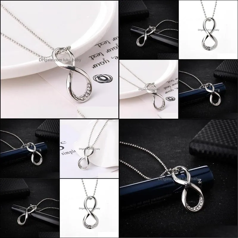 infinity 8 geometric necklaces necklace statement collares choker necklace