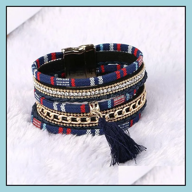 charms bracelets various fashion styles bangles friendship jewelry gift items magnetic leather bracelet