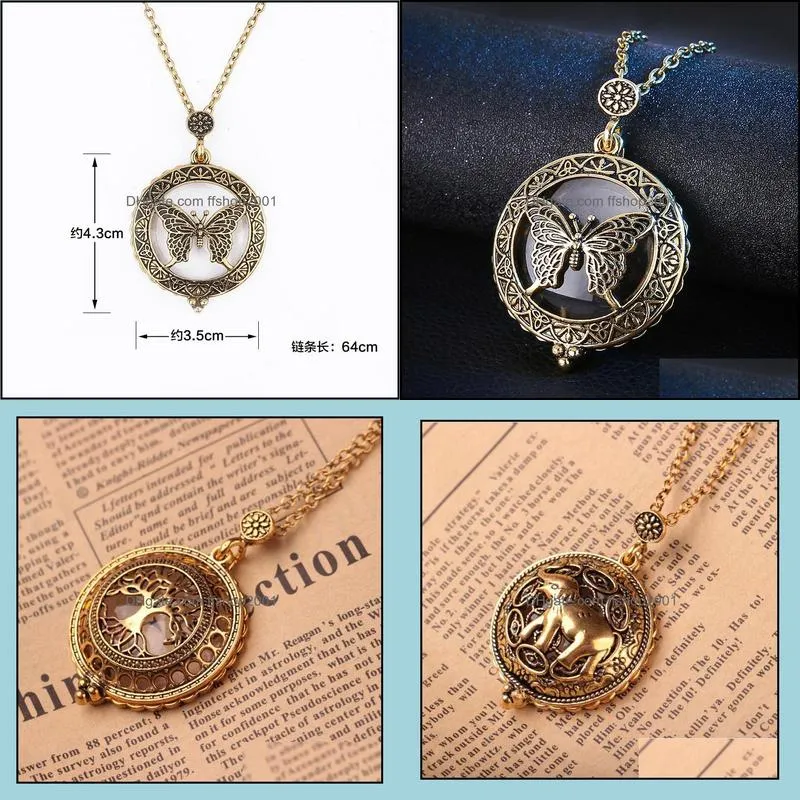 art magnifying glass cabochon necklace pendant necklaces collar collier locket necklace