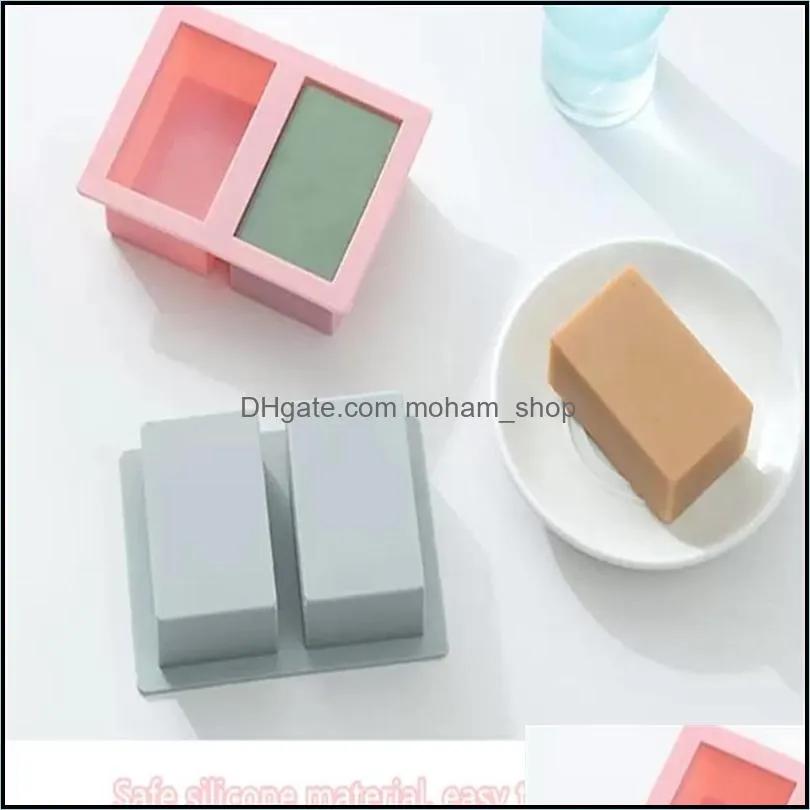 baking moulds silicon soap molds baking mould resin rectangle ice cake pudding pastry diy bakery craft toast baking tools square