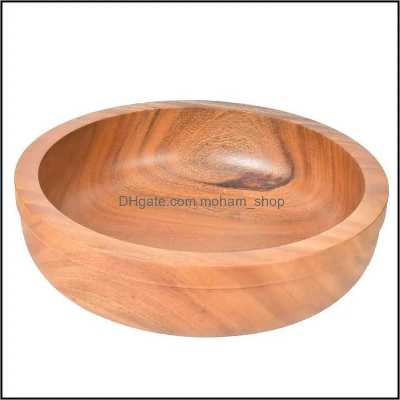 cereal bowl wooden salad fruit decoration restaurant household kitchen tea house coffee shop bowls