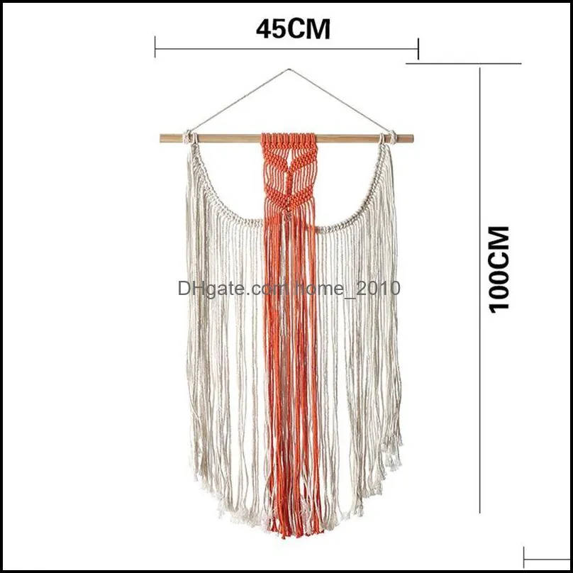 tapestries macrame wall hanging boho decor bohemian art woven tapestry for home living room dorm