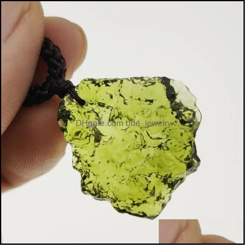 czech crystal meteorite pendant irregular shape czech meteorite fall rough stone crystal energy stone for diy jewelry making 736 q2