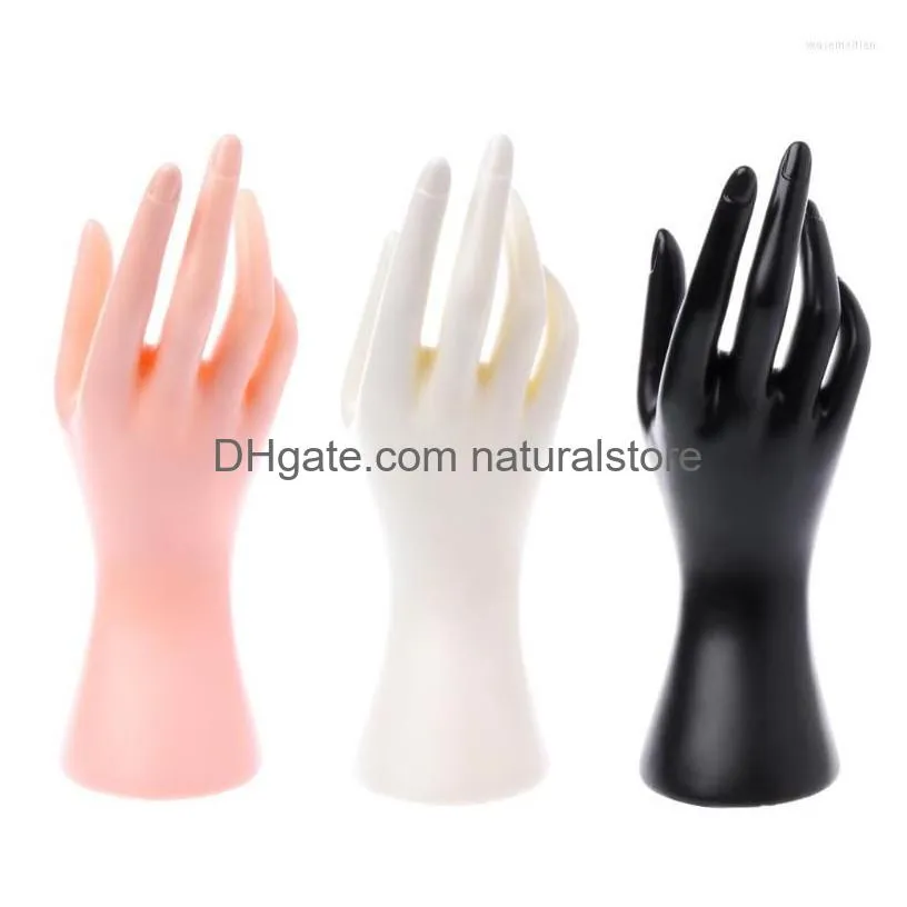 jewelry pouches hand mannequin display stand male model bracelet bangle gloves ring organizer holder