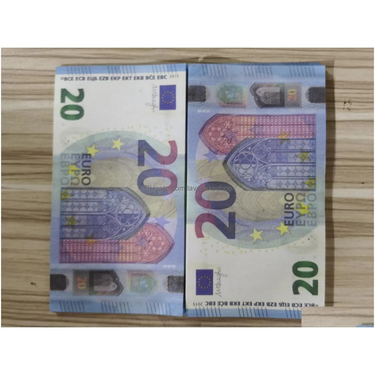 bank euros most movie note copy money nightclub realistic play business 20 prop fake paper 15 for collection wstox